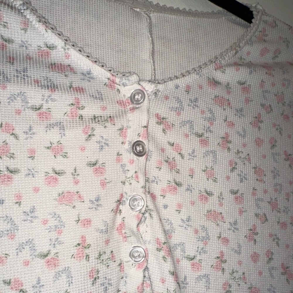 Floral Print romper - Picture 3 of 4